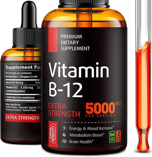 Vitamina B12 (Sublingual) - Ultra Concentrada - 60ml